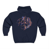 USA Heavy Blend™ Full Zip Hooded Sweatshirt