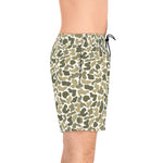 Men's Duck Mid-Length Swim Shorts (AOP)