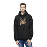 Deer Hooded Sweatshirt, Made in US