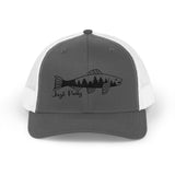 Trout Logo "Just Pulls" Mesh Snapback