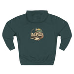 Outdoor Adventure Fleece Hoodie - 'Just Pulls' Duck Design