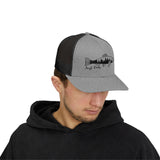 Trout Logo "Just Pulls" Mesh Snapback