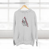 Outdoor Adventure Fleece Hoodie - 'RT Boardriders' @artbyjulie Design