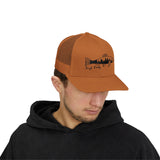 Trout Logo "Just Pulls" Mesh Snapback
