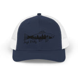 Trout Logo "Just Pulls" Mesh Snapback