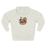 Outdoor Adventure Fleece Hoodie - 'Turkey Design
