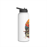 Stainless Steel Seas Water Bottle, Standard Lid