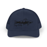 Trout Logo "Just Pulls" Mesh Snapback
