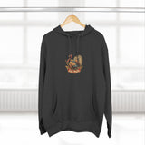 Outdoor Adventure Fleece Hoodie - 'Turkey Design