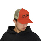Trout Logo "Just Pulls" Mesh Snapback