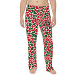 Christmas Camo Pajama Pants - Red & Green Holiday Lounge Pants