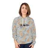 Fall Camo Fish Unisex Hoodie, Outdoor Wear, Fishing Gift, Hunting Apparel, Cozy Sweatshirt, Nature Lover Hoodie