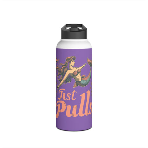 Stainless Steel Mermaid Water Bottle, Standard Lid