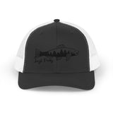 Trout Logo "Just Pulls" Mesh Snapback