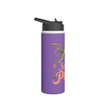 Stainless Steel Mermaid Water Bottle, Standard Lid