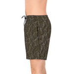 Bottom land Men's Duck Mid-Length Swim Shorts (AOP)