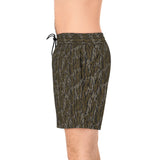 Bottom land Men's Duck Mid-Length Swim Shorts (AOP)