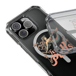 Just Pulls Fishing Mermaid Phone Case – Magnetic Clear Impact Case for Anglers