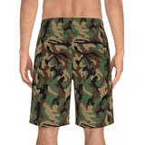 Camo Deer Board Shorts (AOP)