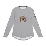Men's UV Protection Long Sleeve Shirt - Just Pulls, Fishing Shirt, Outdoor Apparel, Summer Clothing, Gift for Him, Beach Wear
