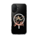 Just Pulls Fishing Mermaid Phone Case – Magnetic Clear Impact Case for Anglers