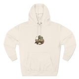 Outdoor Adventure Fleece Hoodie - 'Just Pulls' Duck Design