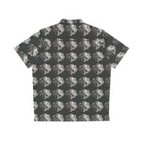 B&W Fish Men's Hawaiian Shirt (AOP)