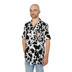 Cow print Hawaiian Shirt - Perfect for Summer, Beach Trips, Tropical Vacations, Pool Parties, Casual Outings