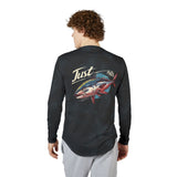 BlueFin Tuna Camo print Just Pulls, Fishing Shirt, Outdoor Apparel, Summer Clothing,  Beach Wear