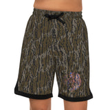 Camo Basketball Rib Shorts (AOP)