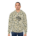 Camo Fish Unisex Hoodie, Outdoor Wear, Fishing Gift, Hunting Apparel, Cozy Sweatshirt, Nature Lover Hoodie