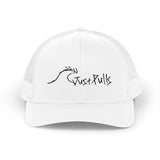 Trucker Cap — Minimalist Wave Logo "Just Kulls" Mesh Snapback