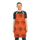 Apron, 5-Color Straps (AOP)