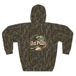 Bottomland Camo Duck Hoodie, Outdoor Wear, Fishing Gift, Hunting Apparel, Cozy Sweatshirt, Nature Lover Hoodie