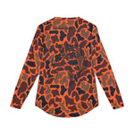 Orange Duck Camo Just Pulls, Fishing Shirt, Outdoor Apparel, Summer Clothing,  Beach Wear