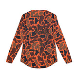 Orange Duck Camo Just Pulls, Fishing Shirt, Outdoor Apparel, Summer Clothing,  Beach Wear