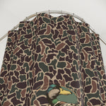 Duck Camo Shower Curtain with Boat Design, Just Pulls, Unique Bathroom Decor, Fun Gifts for Fishing Lovers, Outdoor Theme