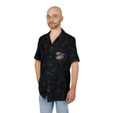 Tuna Camo Hawaiian Shirt - Perfect for Summer, Beach Trips, Tropical Vacations, Pool Parties, Casual Outings