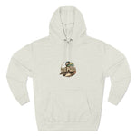 Outdoor Adventure Fleece Hoodie - 'Just Pulls' Duck Design