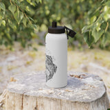 Fish Stainless Steel Water Bottle, Sports Lid