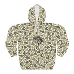 Camo Fish Unisex Hoodie, Outdoor Wear, Fishing Gift, Hunting Apparel, Cozy Sweatshirt, Nature Lover Hoodie