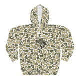 Camo Fish Unisex Hoodie, Outdoor Wear, Fishing Gift, Hunting Apparel, Cozy Sweatshirt, Nature Lover Hoodie