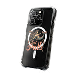 Just Pulls Fishing Mermaid Phone Case – Magnetic Clear Impact Case for Anglers