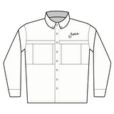 Men's Long Sleeve UV Protection Shirt, Embroidered Outdoor Apparel, Fishing Shirt, Sun Protection Gear, Activewear, Casual Shirt