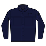 Men's Long Sleeve UV Protection Shirt, Embroidered Outdoor Apparel, Fishing Shirt, Sun Protection Gear, Activewear, Casual Shirt