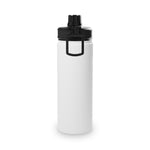 Fish Stainless Steel Water Bottle, Sports Lid