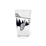 Trout Pint Glass, 16oz