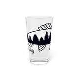 Trout Pint Glass, 16oz