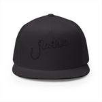 Just Catching Fish Embroidered 5 Panel Trucker Cap for Anglers