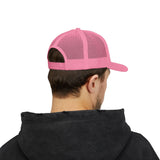 Trucker Cap — Minimalist Wave Logo "Just Kulls" Mesh Snapback